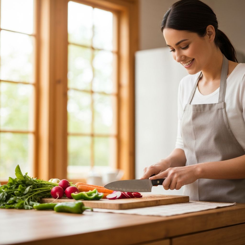 Healthy meal preparation