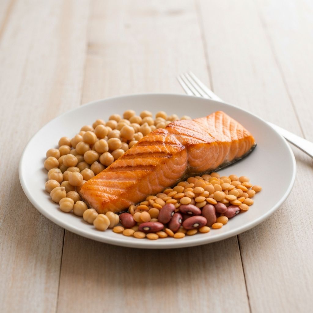 Fish and legumes