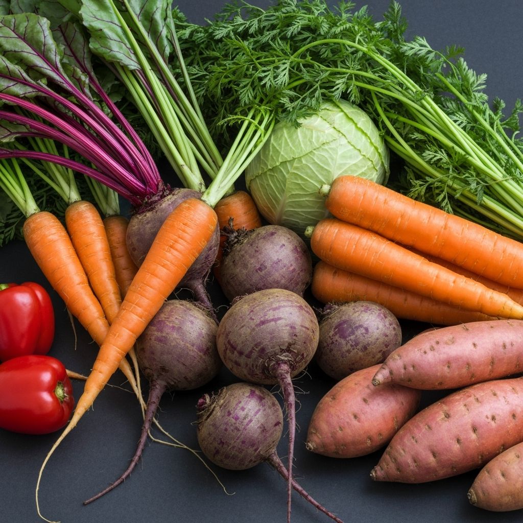 Mineral-rich vegetables